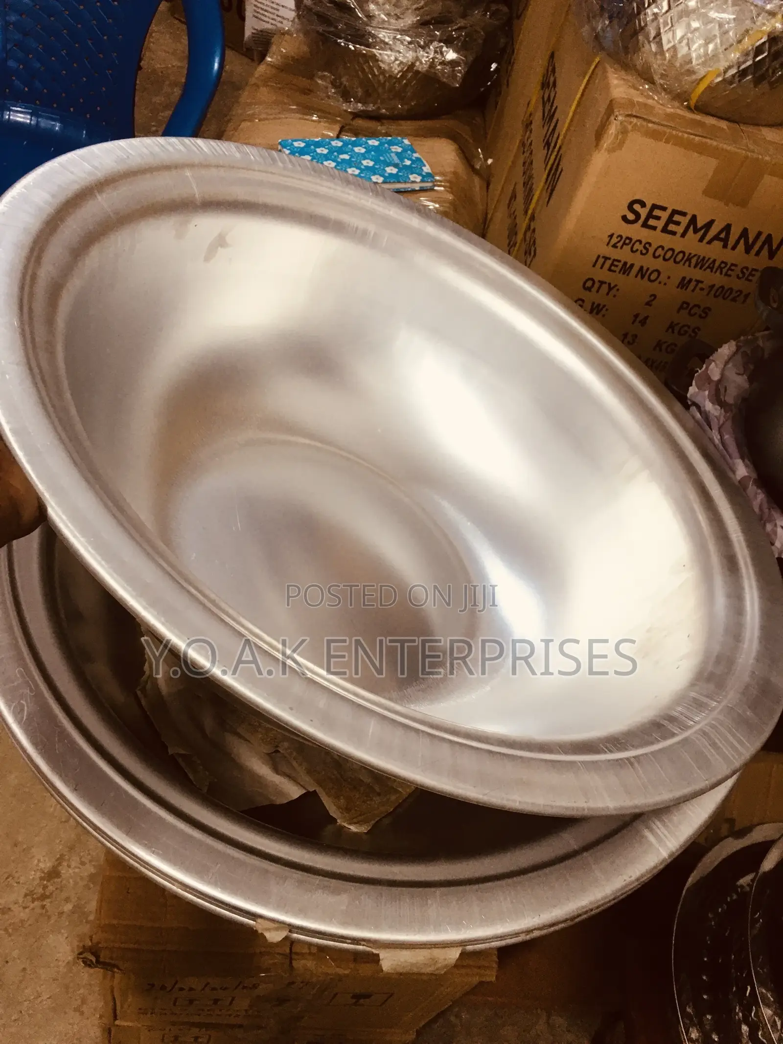 Aluminium Swallow Cooking Saucepan