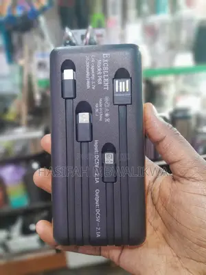 Excellent Powerbank 20,000mah +4 Cables + 2 Torches