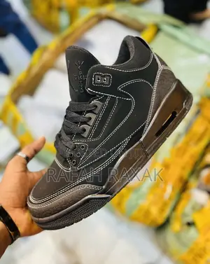 Original Jordan 3 Retro Black X Travis Scott Cactus Jack