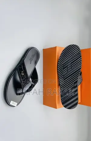 Original Classic Men’S Hermes Leather Sandals