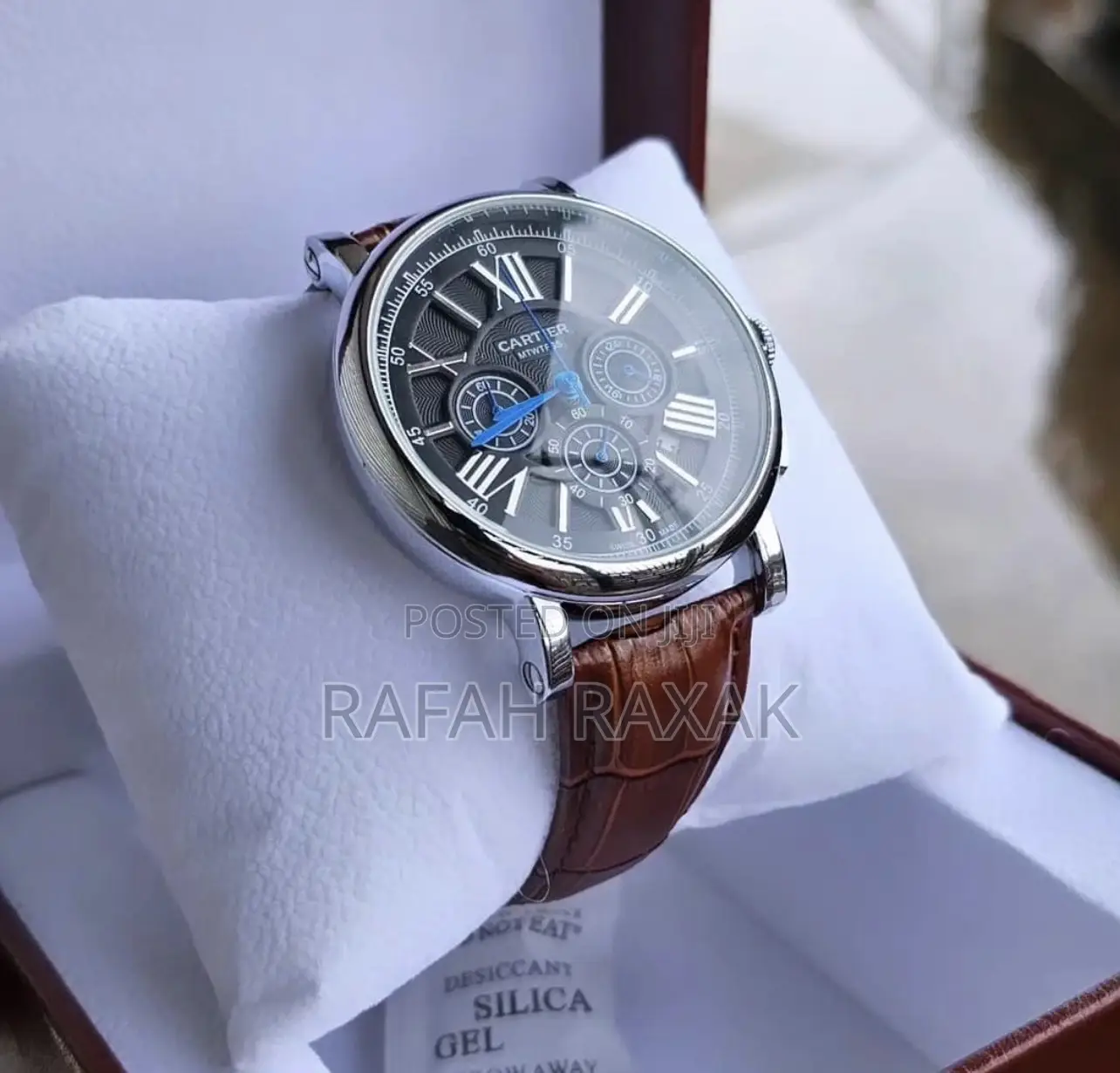 Original Cartier Leather Watch