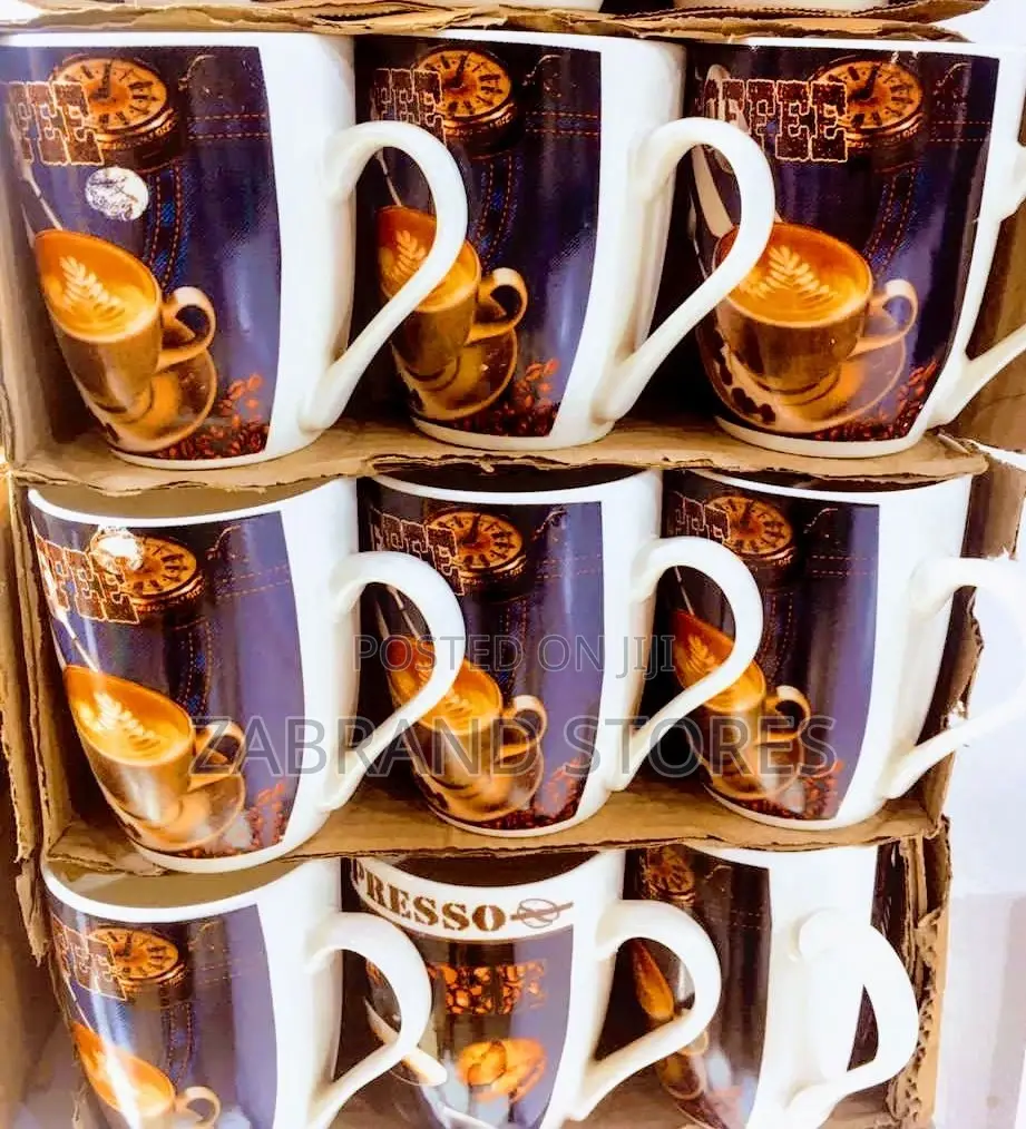 6pcs Coffee Ceramic Dinner Cups