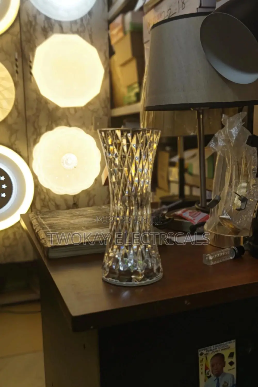 LED Transparent Table Lamp