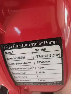 Surface Water Pump Gasoline 150m