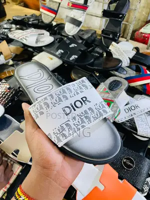 Dior Sandals. Slides and Cross Strap