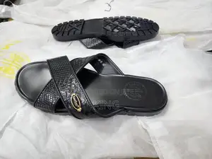 Hermes Black/White Sandals