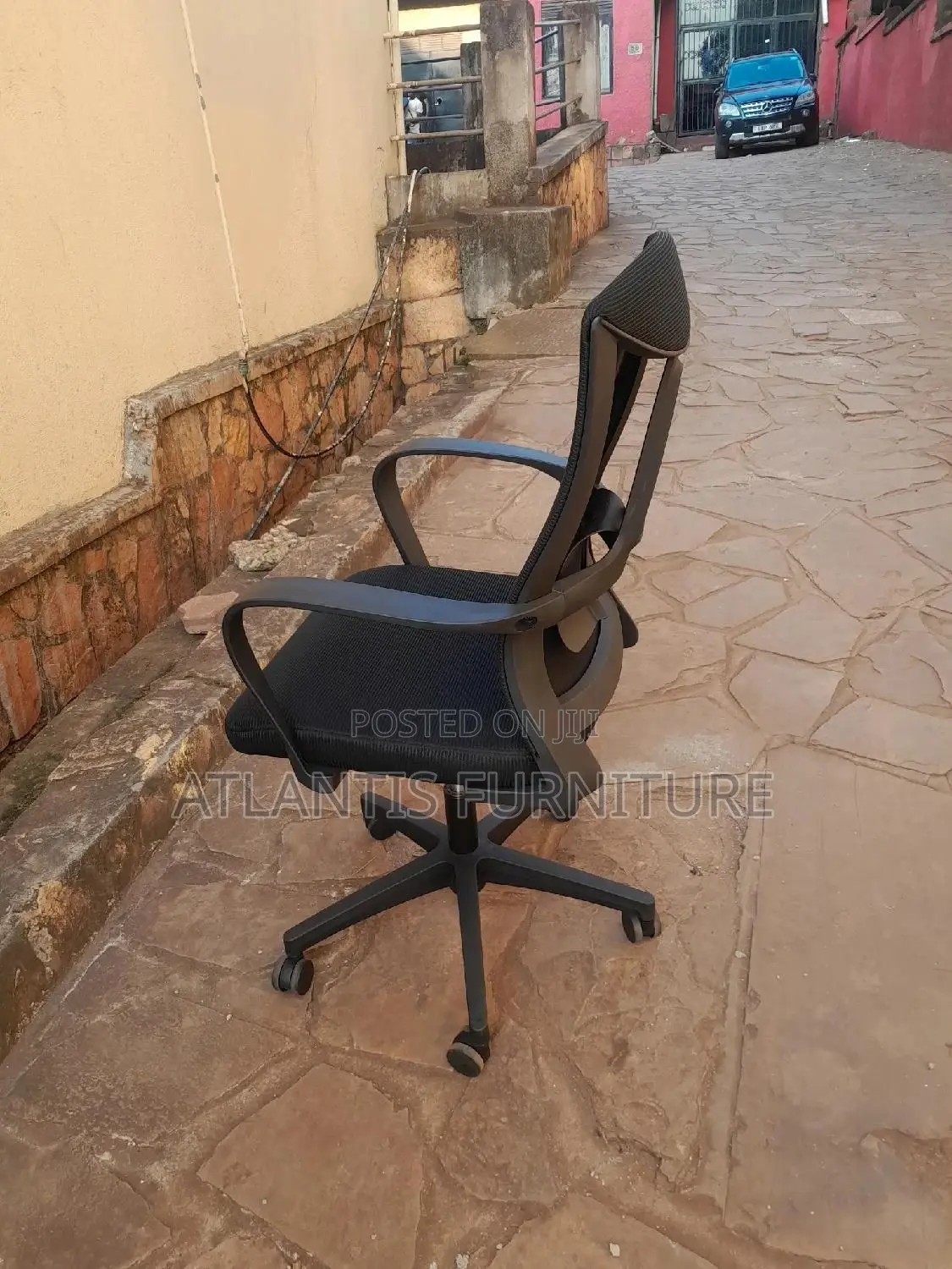 Black Casters Office Chair Number One.