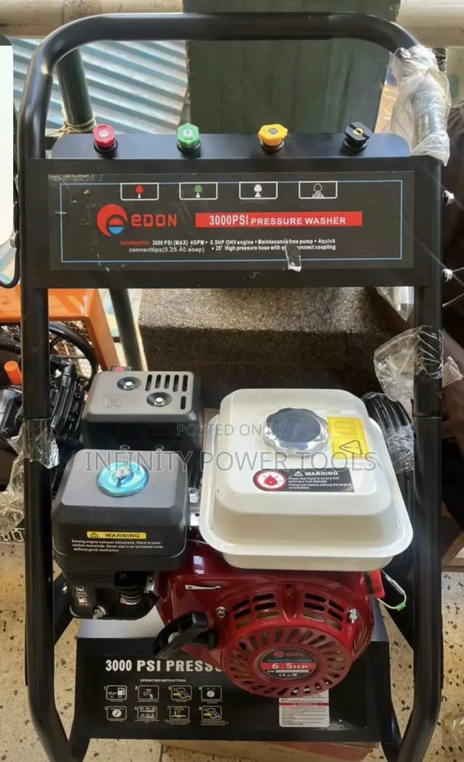 Edon Pressure Washer/Jet Washer 3000PSI