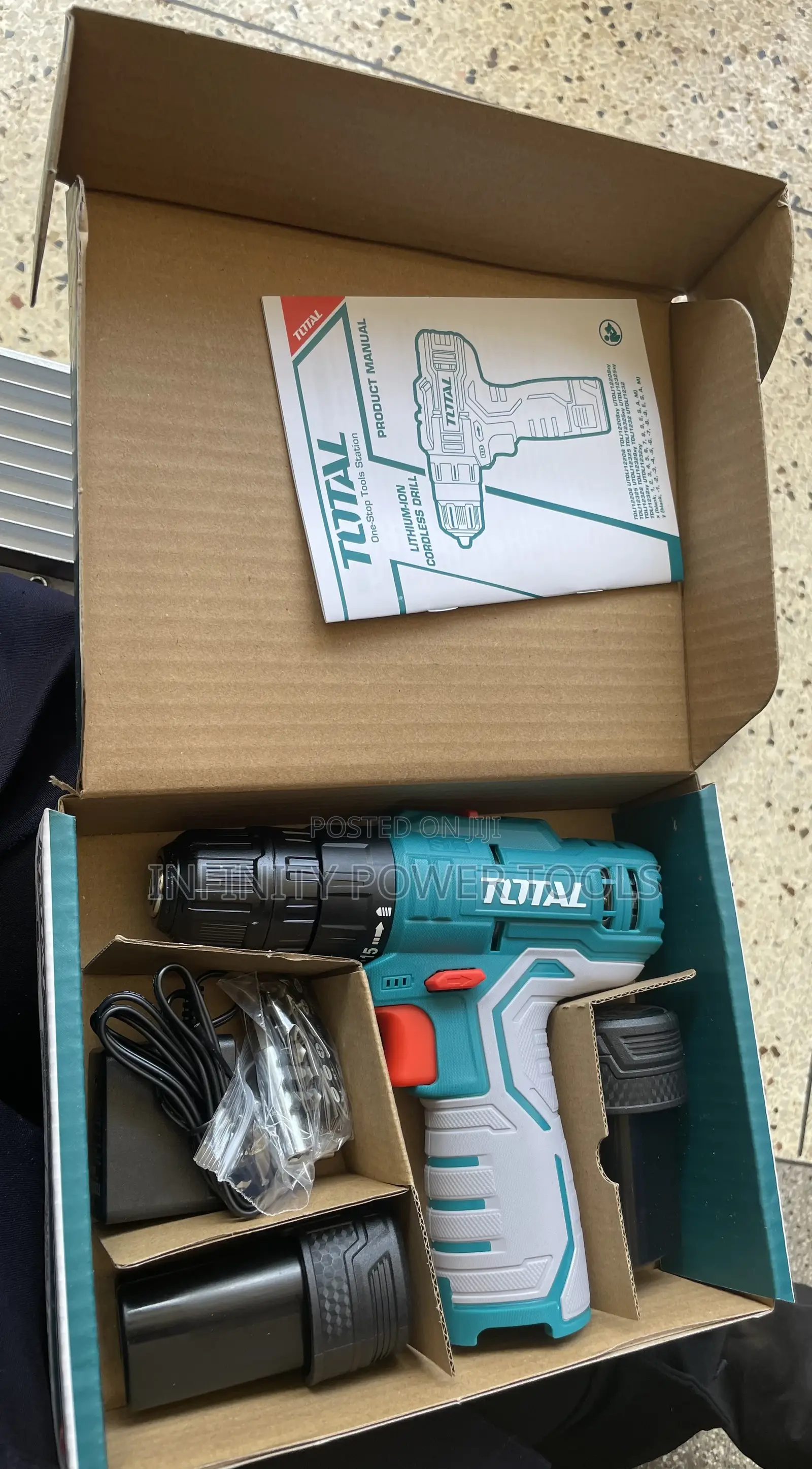 Cordless Drill Total Lithium Ion