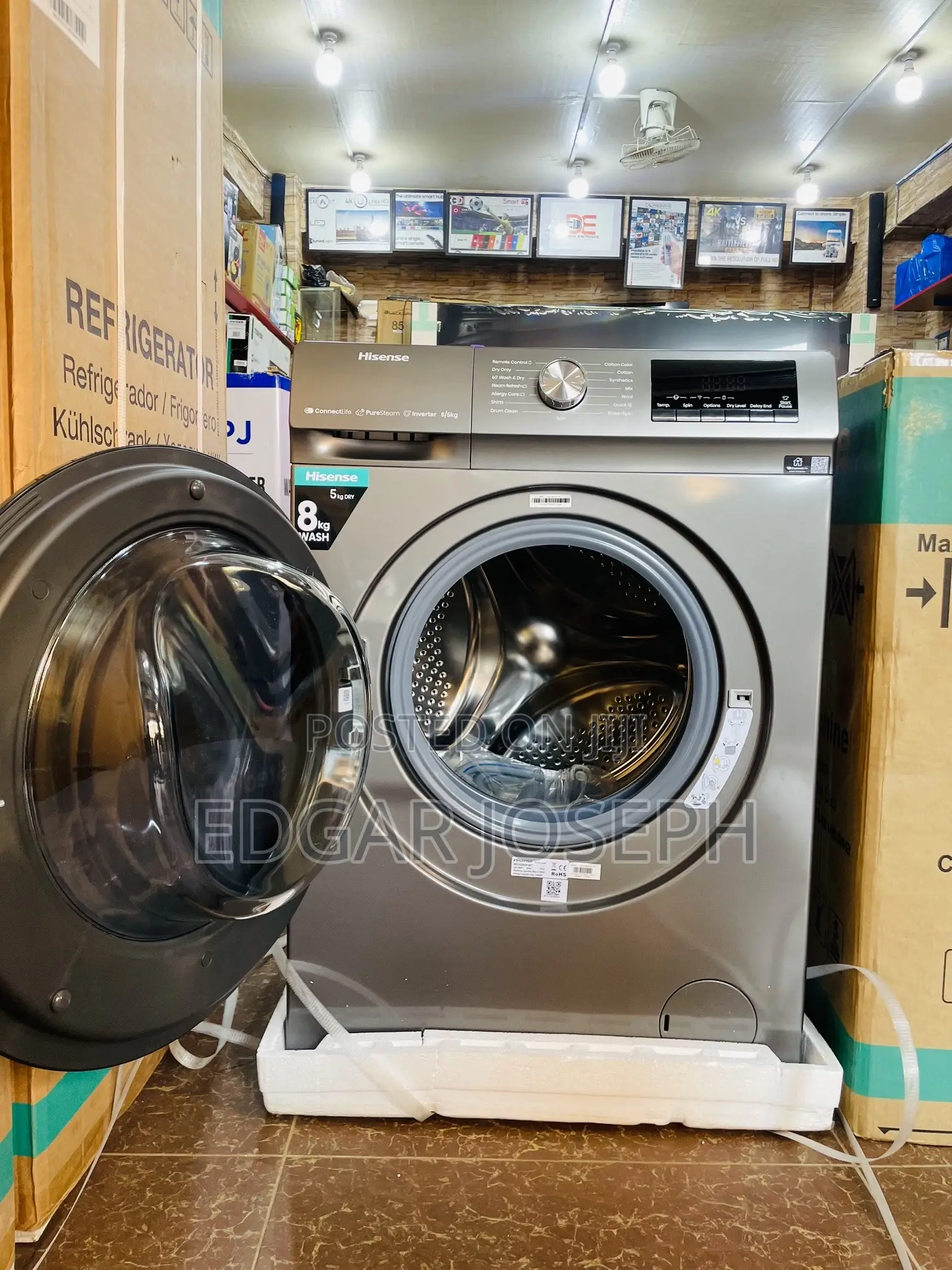 Hisense 8kg Wash and Dry Washing Machine
