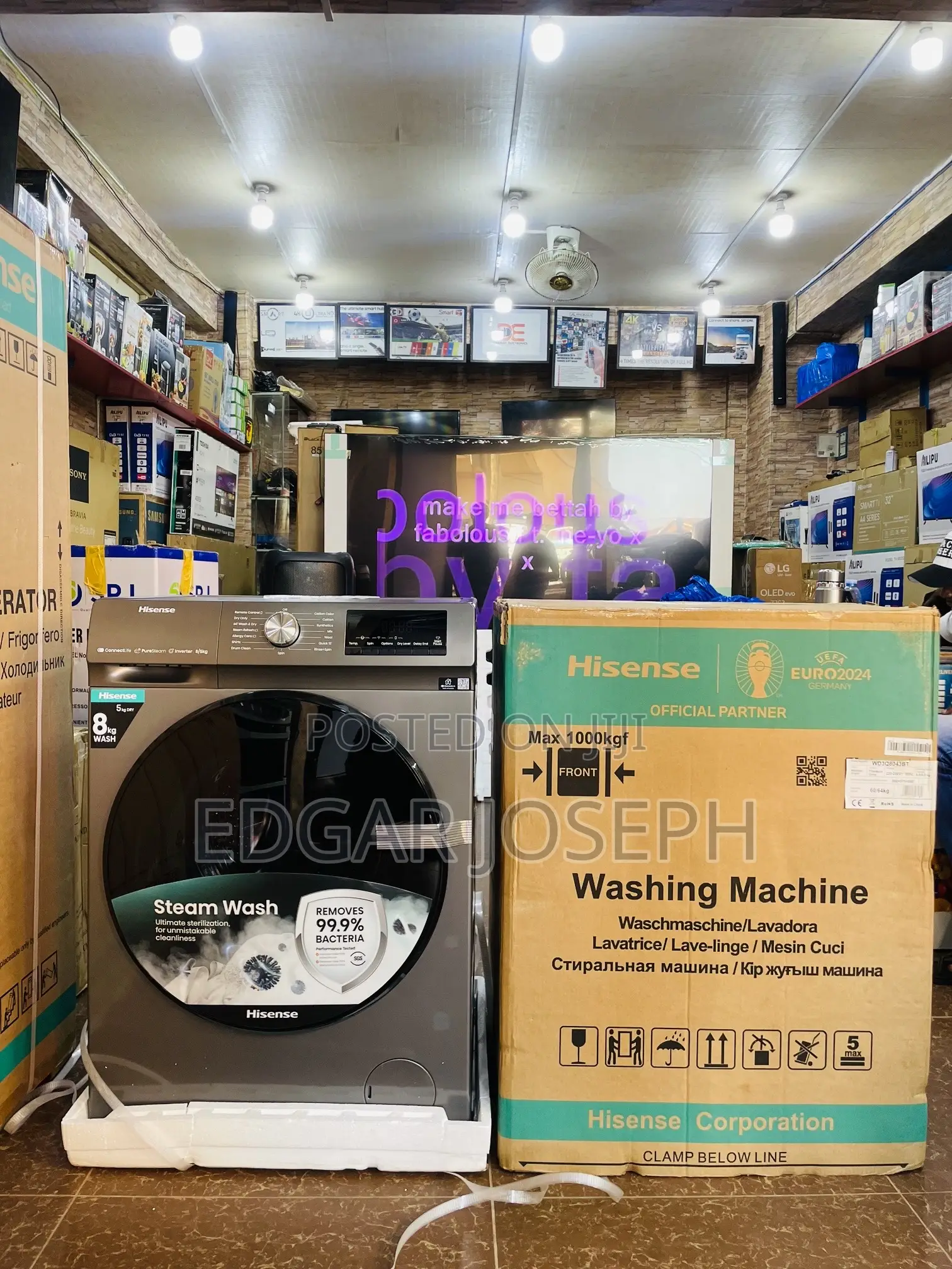 Hisense 8kg Wash and Dry Washing Machine