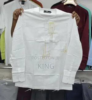 White New Kitengi Shirt