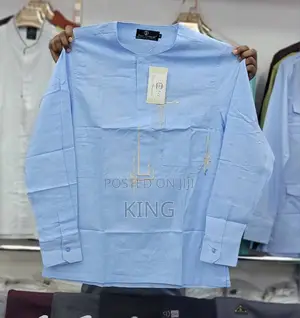 Kitengi New White/Sky-Blue Shirt