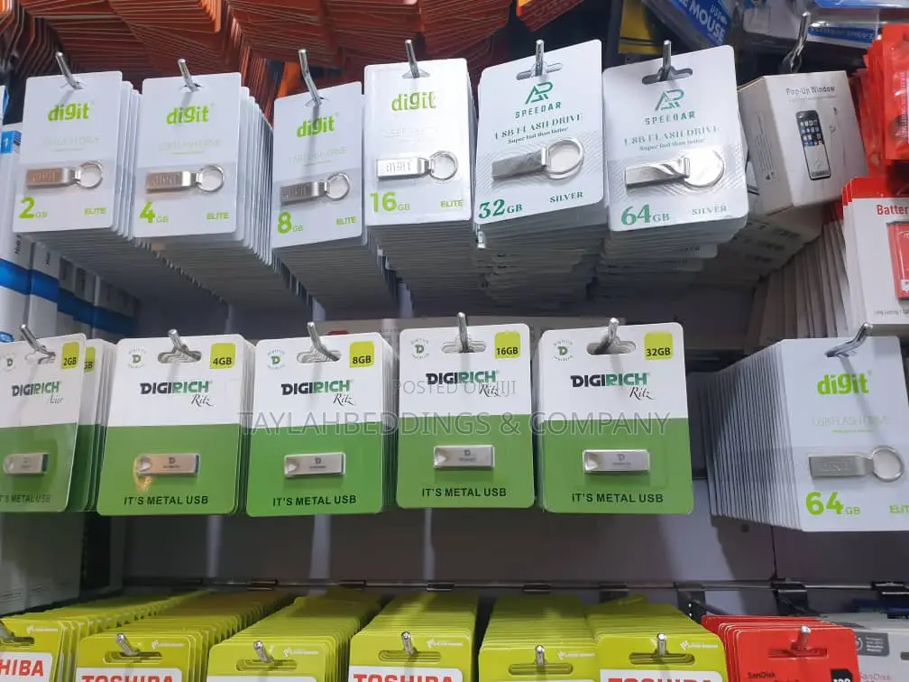64GB DIGIRICH Flash Drive – Silver