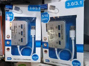 Multi USB Combo Hub Ports With Card Reader All in One USB