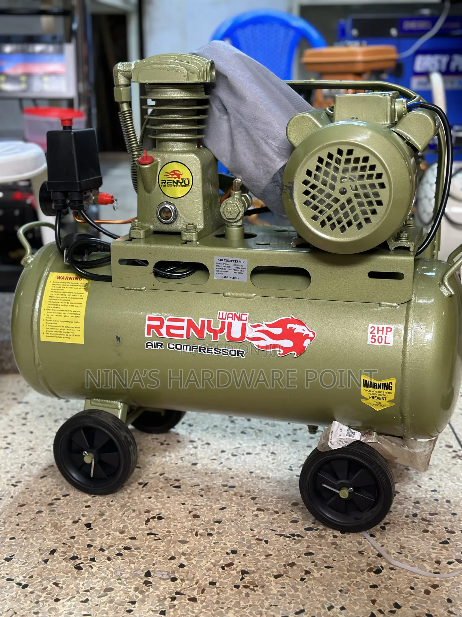 Compressor 50lts Renyu