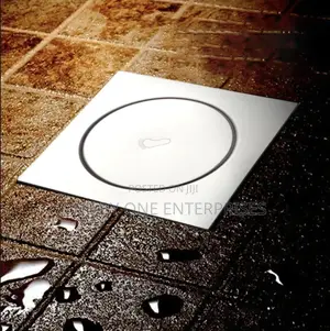 Smart Drain Pop Up Click 15x15 Bathroom Stainless Steel