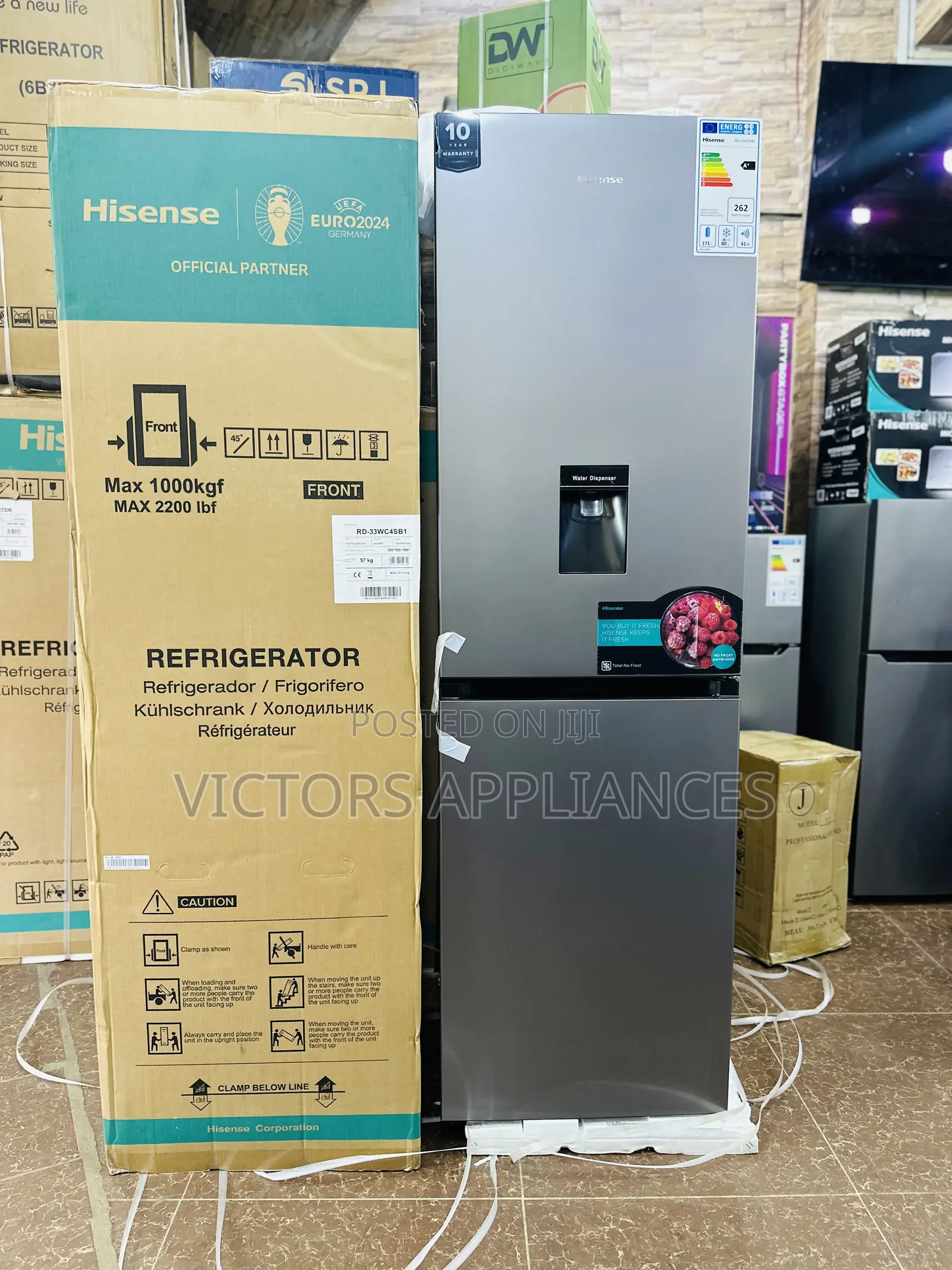 Hisense 330l Frost Free Fridge