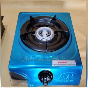 ADH Single Burner Gas Stove Stainless Steel – Silver
