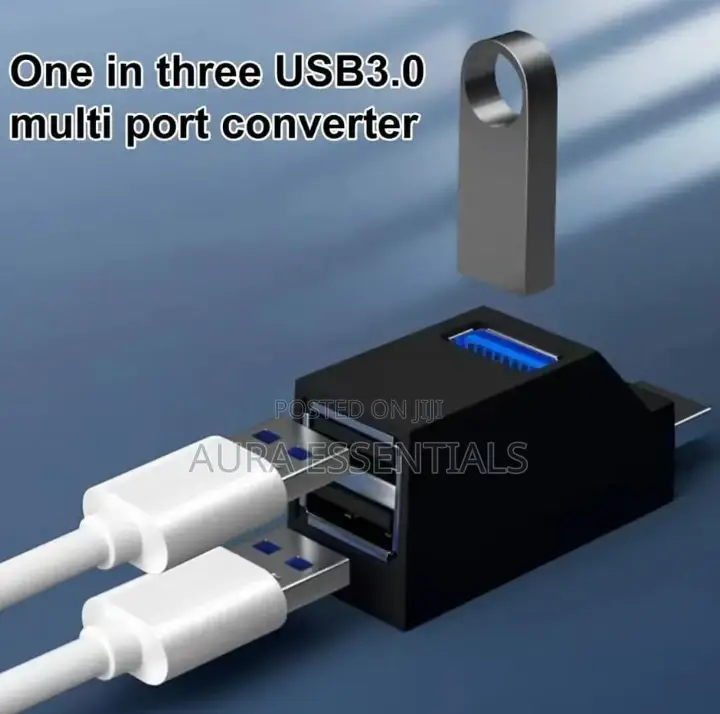 3 Port 3.0 USB Portable Extender