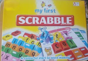 MY FIRST SCRABBLE Cross Word Making Educational Game