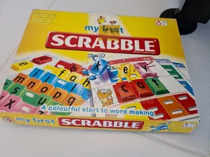 MY FIRST SCRABBLE Cross Word Making Educational Game