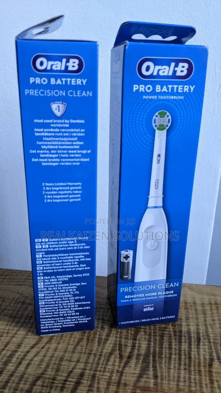 ORAL-B PRO BATTERY Powered Precision Clean Toothbrush