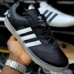Original Adidas Palace Black Gum Sole Sneaker