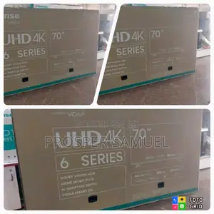 Brand New Hisense 70 Inches Digital Smart Uhd4k Flat Screen