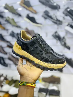 Original Men’S Valentino Garavani Luxury Shinny Sneakers