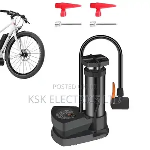 Bike Air Pump Bike Pump Foot-Activated Bicycle Tire Pump