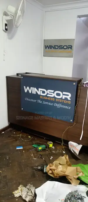 Office Reception Sign