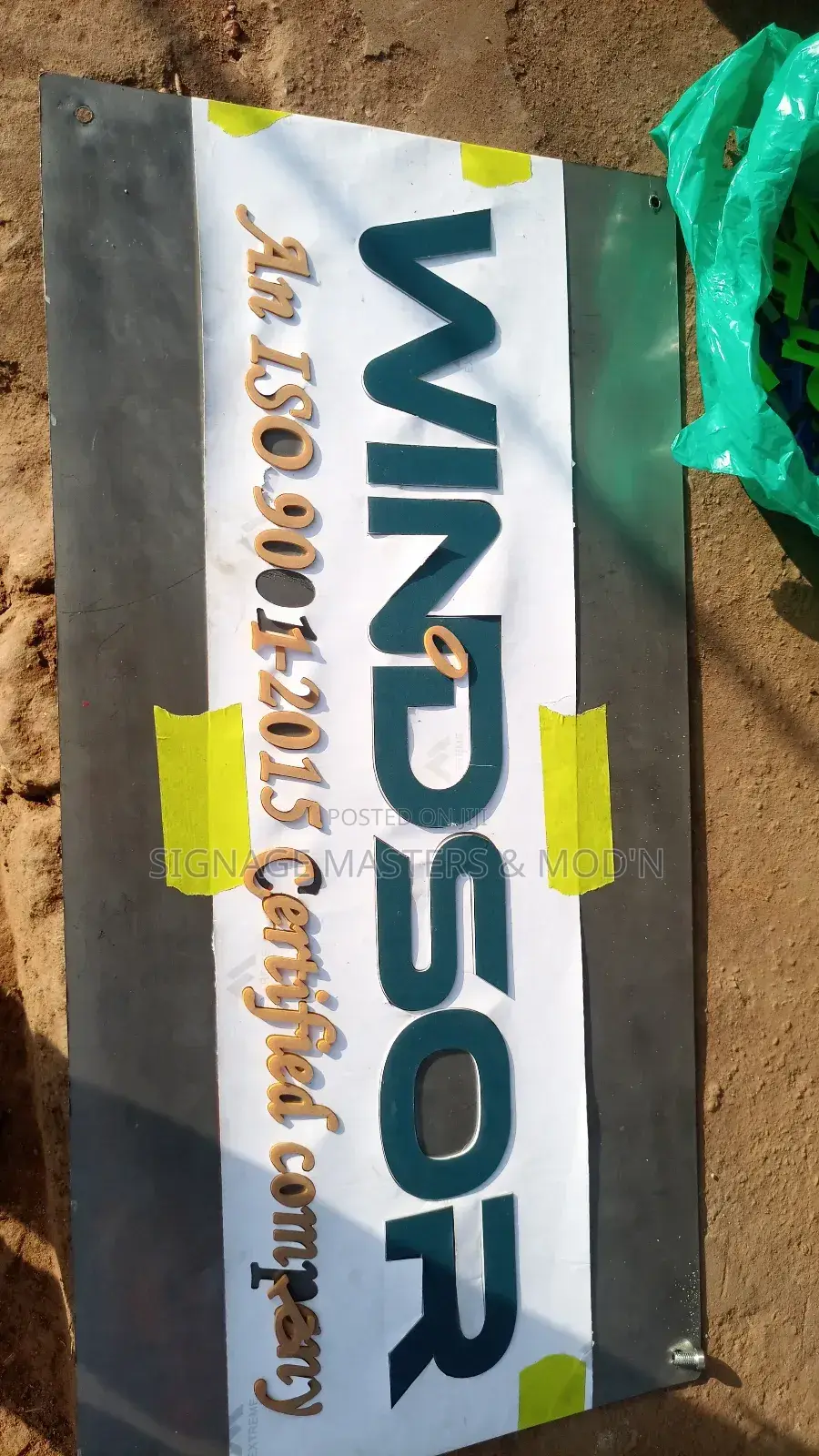 Office Reception Sign