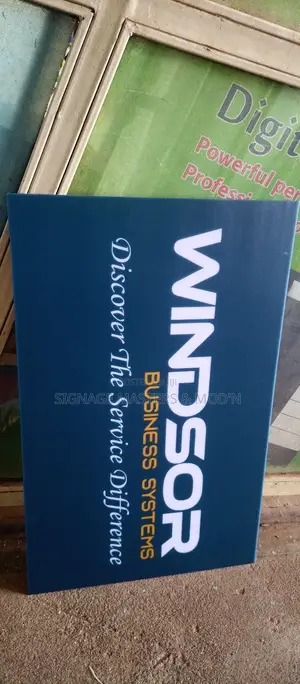 Office Reception Sign
