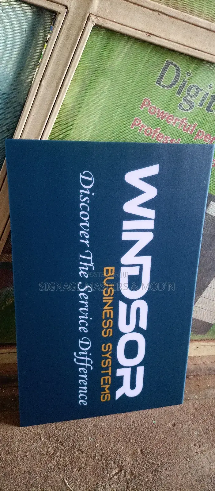 Office Reception Sign
