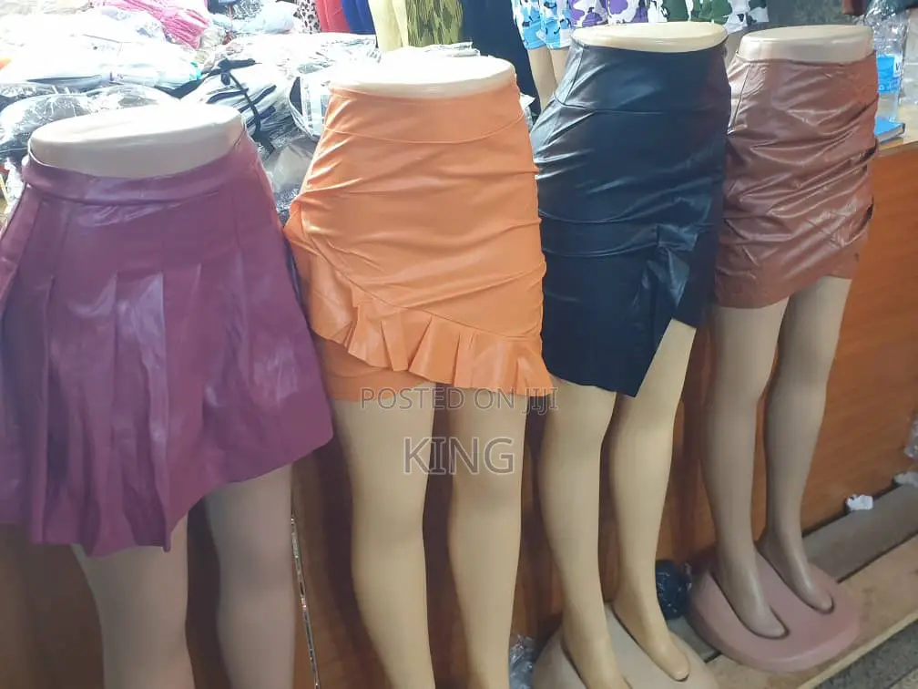 Leather Short Skirt