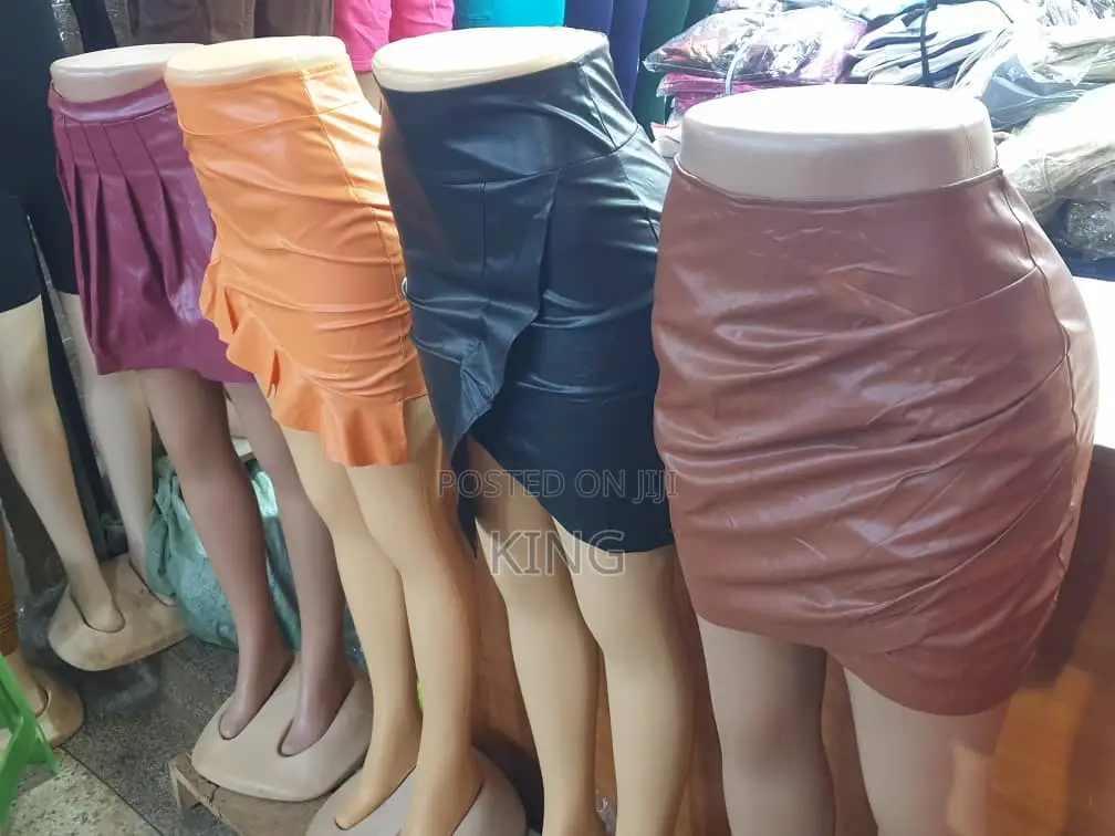 Leather Short Skirt
