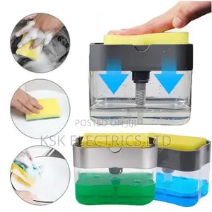 Portable Detergent Dispenser Set for Kitchen