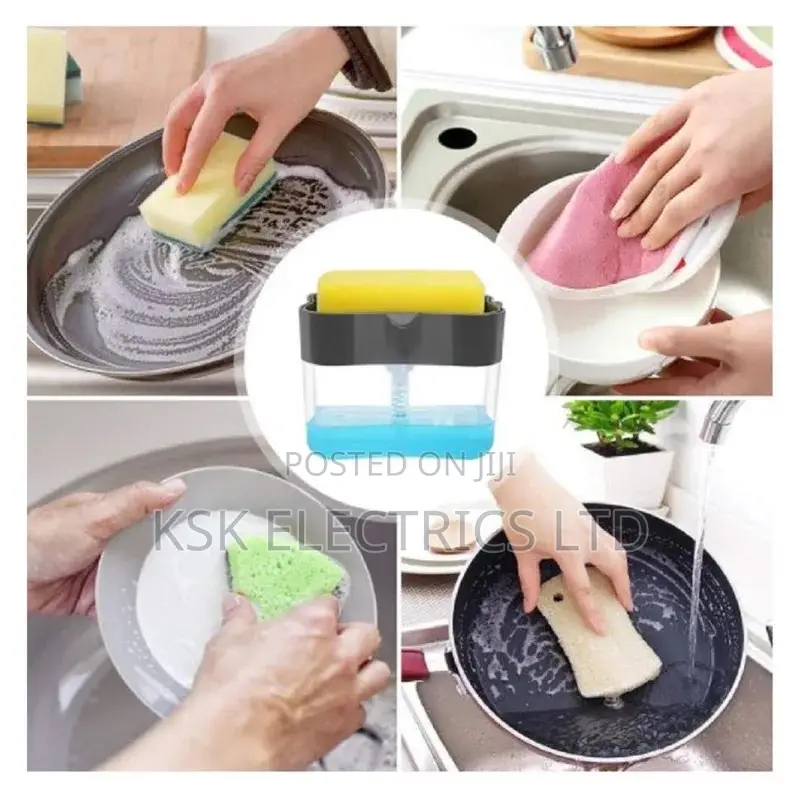 Portable Detergent Dispenser Set for Kitchen
