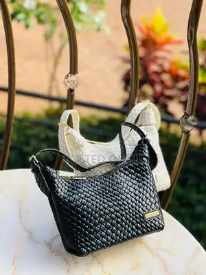Leather Wooven Shoulder Hand Bag