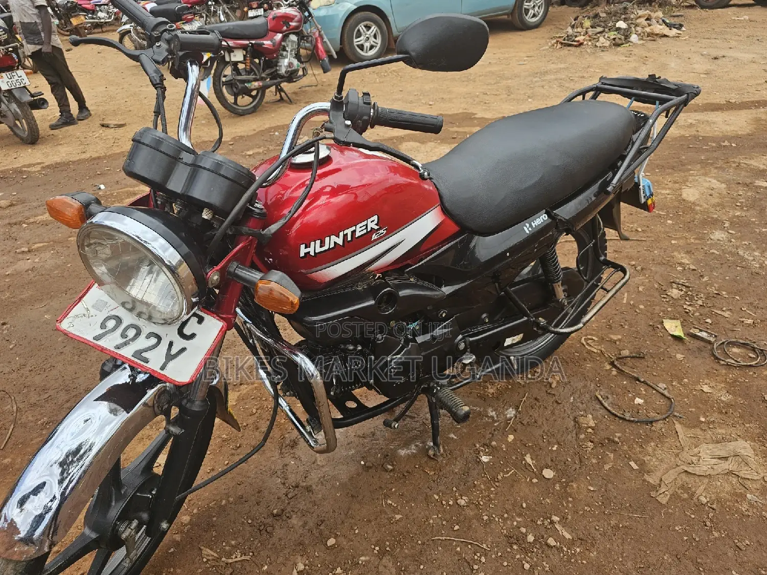 Hero Hunter 125 2020 Red