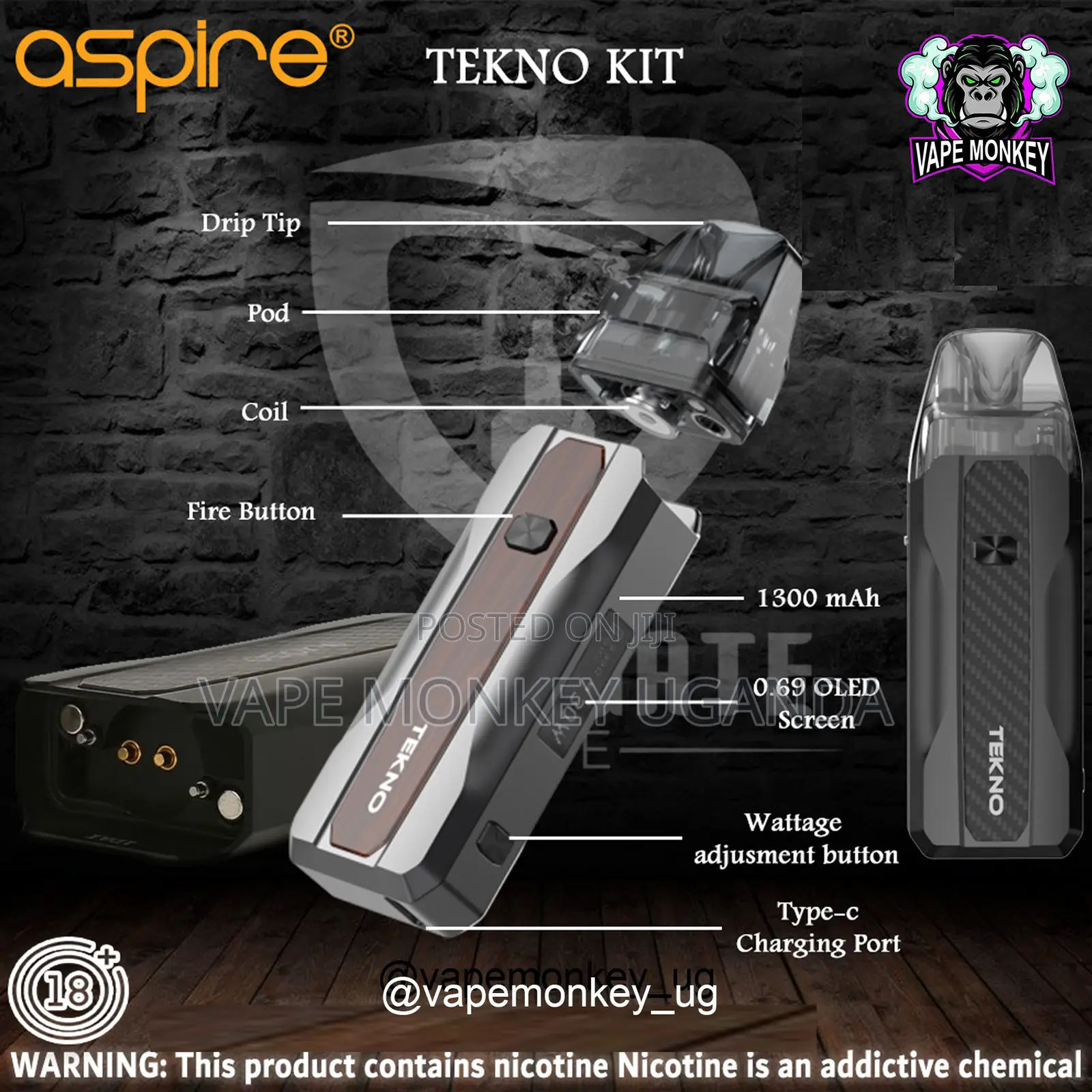Aspire Tekno 30W Pod System