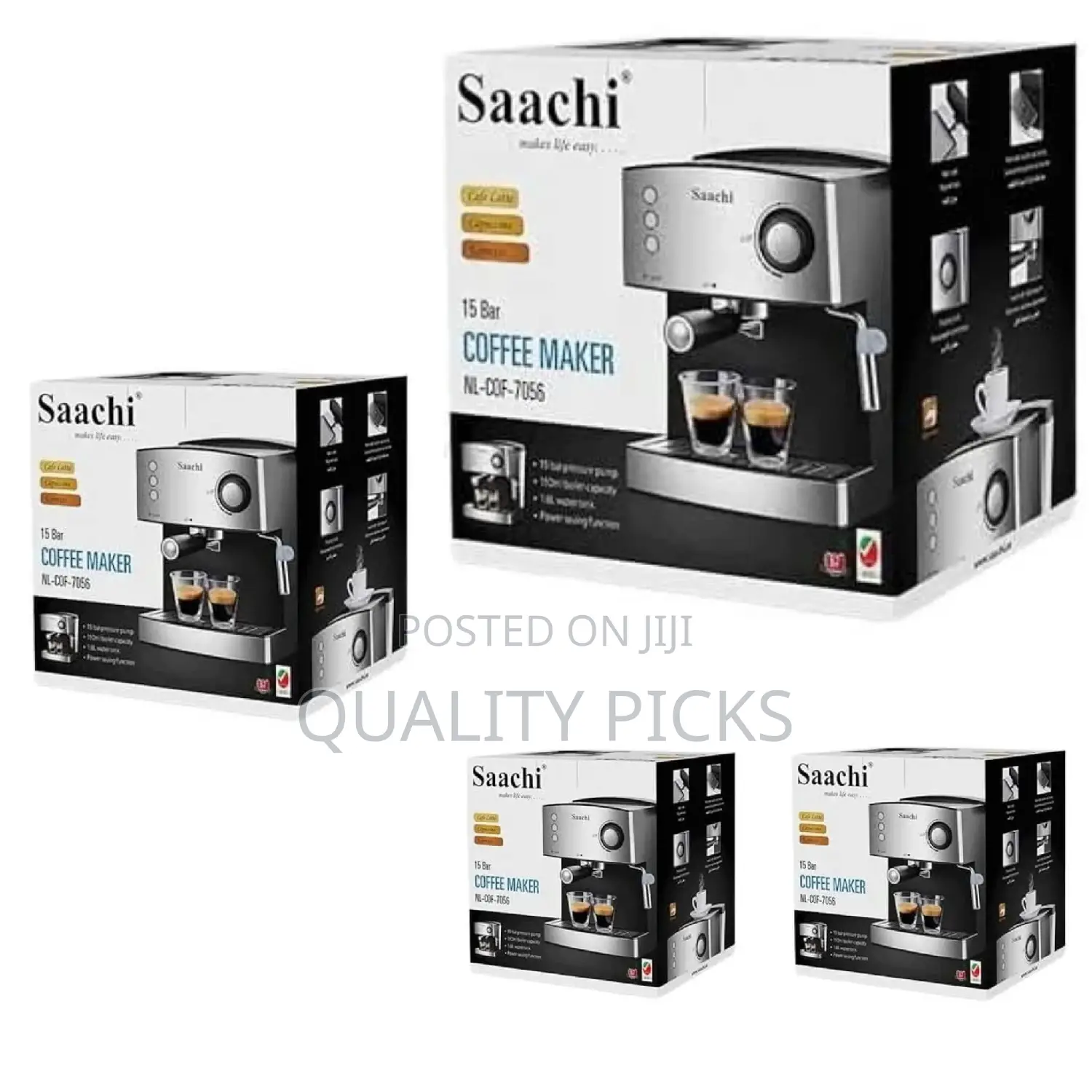 15bars Electric Saachi Coffee Maker