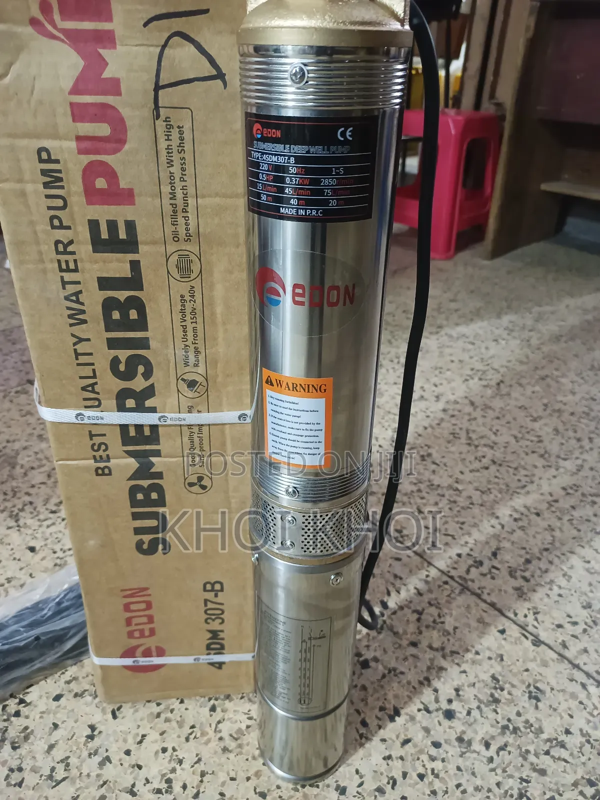 Water Pump Submersible 50metres