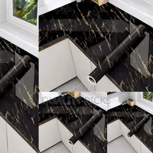 Black Waterproof Wallpaper