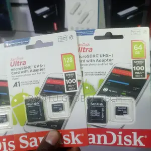Sandisk Ultra Micro SDXC/Memory Card 64GB + Adapter