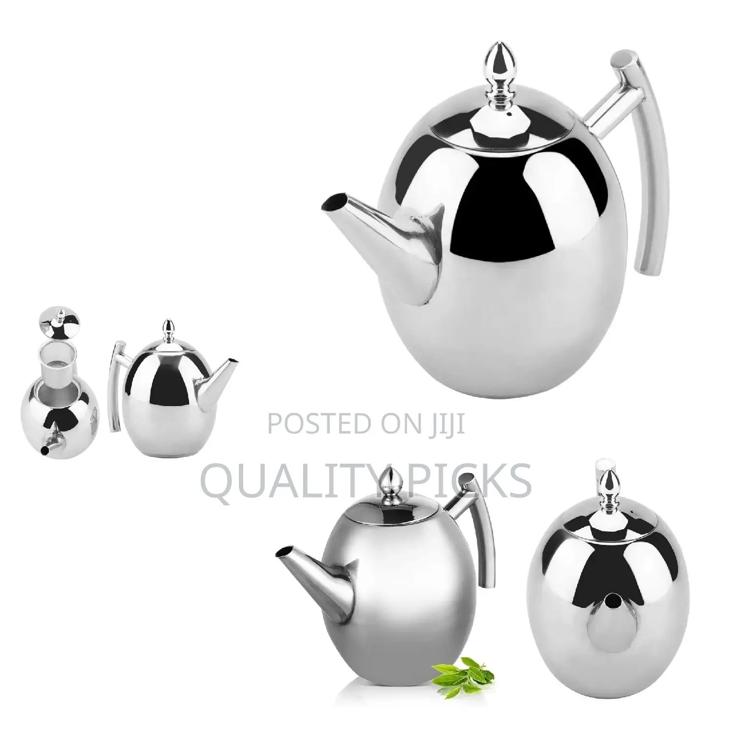 Stainless Teapot Set