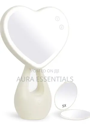 LED Rechargeable Makeup Mirror Back Ambient Light