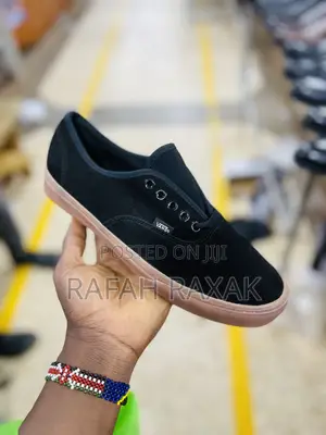Original Black Suede Vans Off the Wall