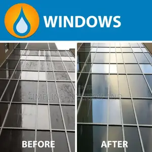 Glass Windows Deep Cleaning.